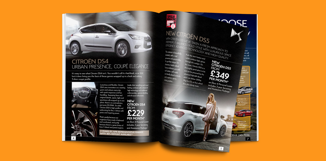 Citroen Newsletter Spread 2