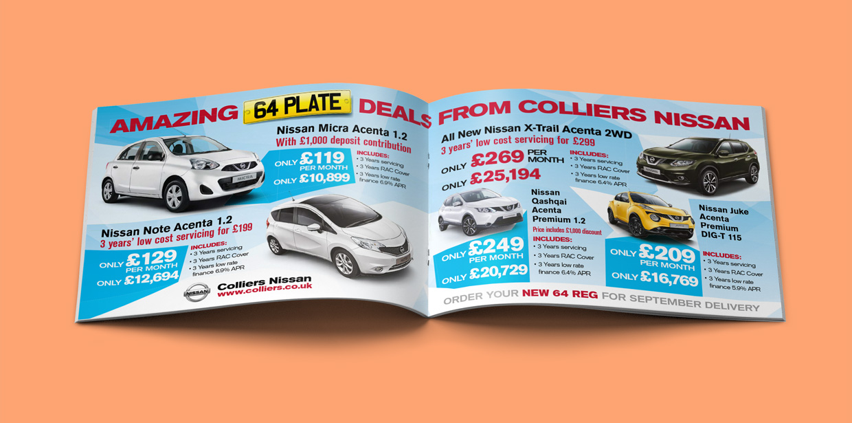 Colliers Nissan Mailer Inner Spread