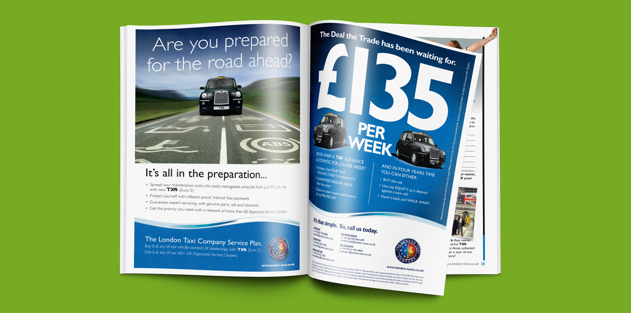 London Taxi Company Spread 3