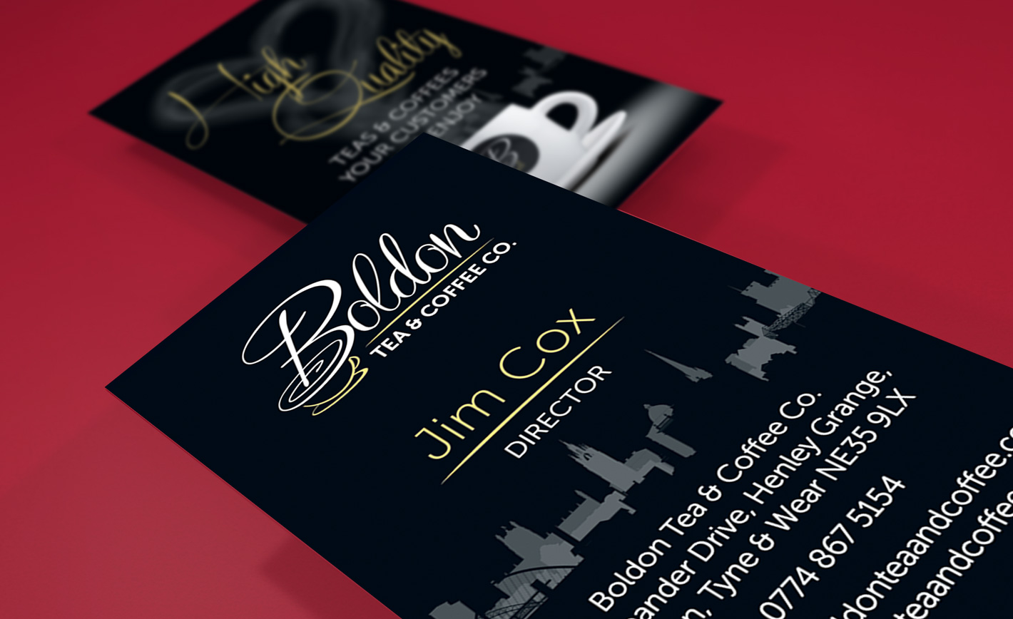 Bolton Tea & Coffee Business Cards